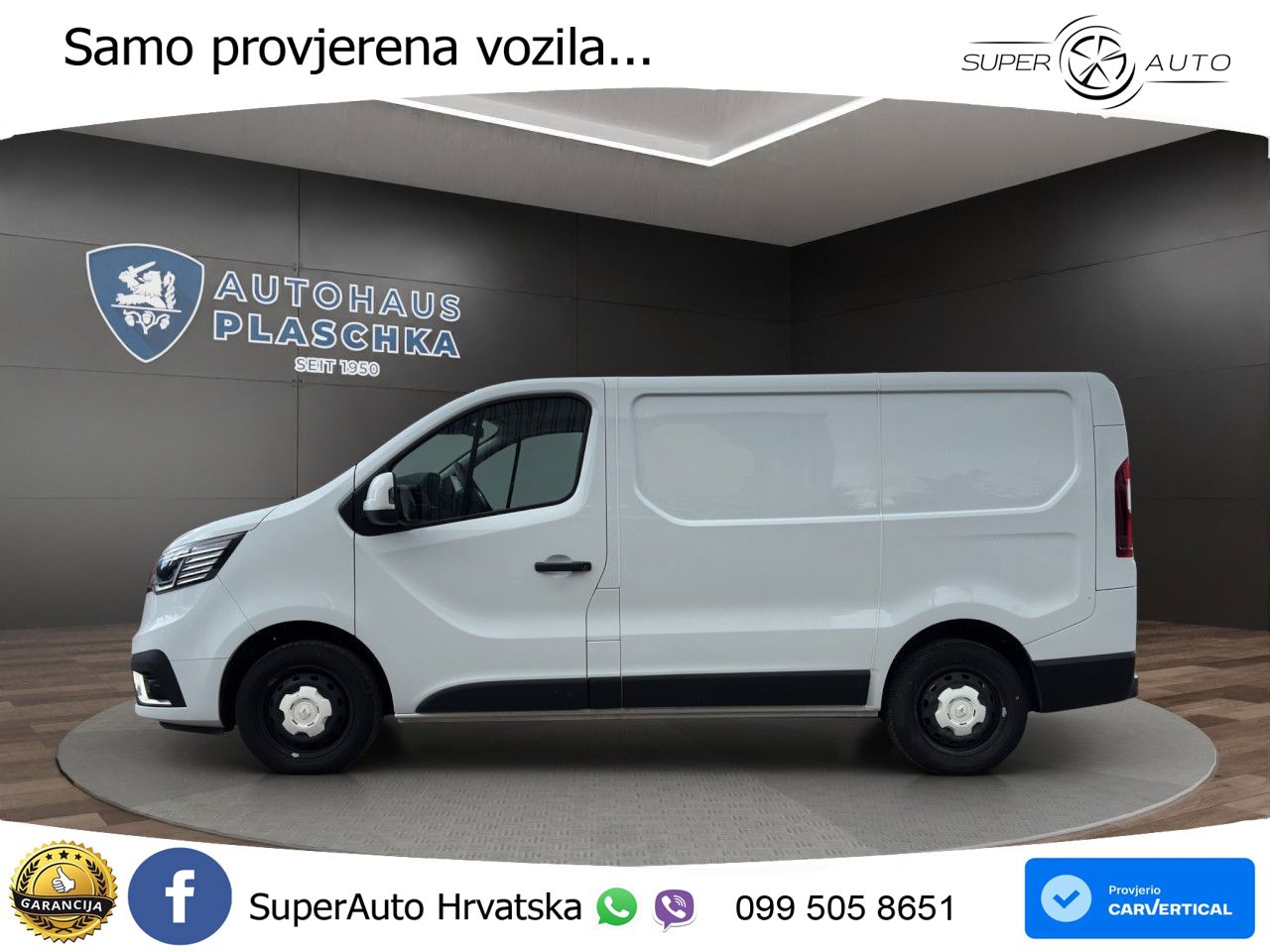 Renault Trafic Kasten 2.0 BLUE dCi 130 L1H1 2,8t Komfort 131 KS