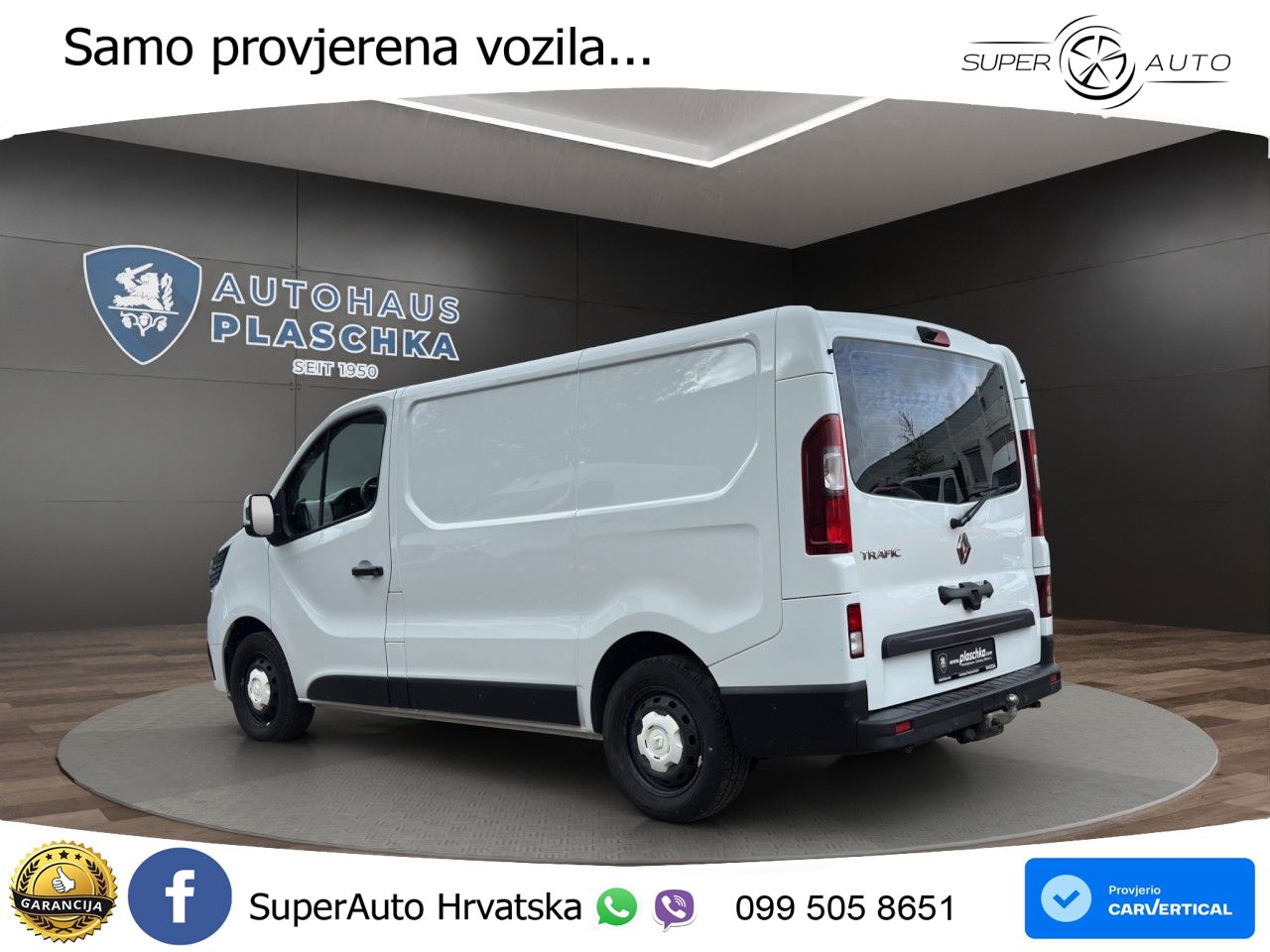 Renault Trafic Kasten 2.0 BLUE dCi 130 L1H1 2,8t Komfort 131 KS