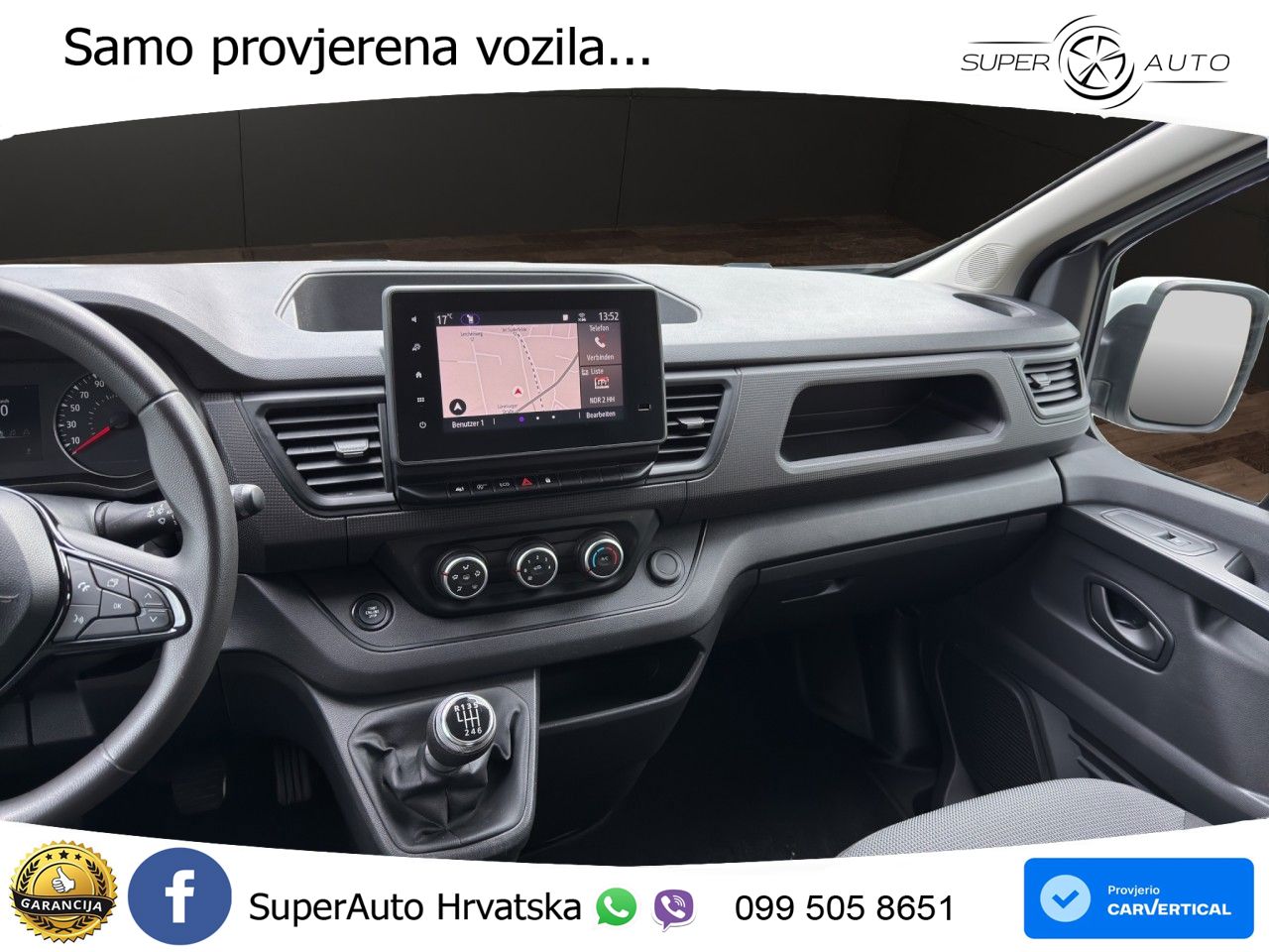 Renault Trafic Kasten 2.0 BLUE dCi 130 L1H1 2,8t Komfort 131 KS