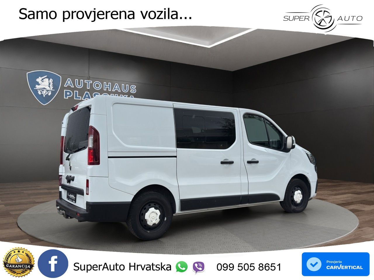 Renault Trafic Kasten 2.0 BLUE dCi 130 L1H1 2,8t Komfort 131 KS