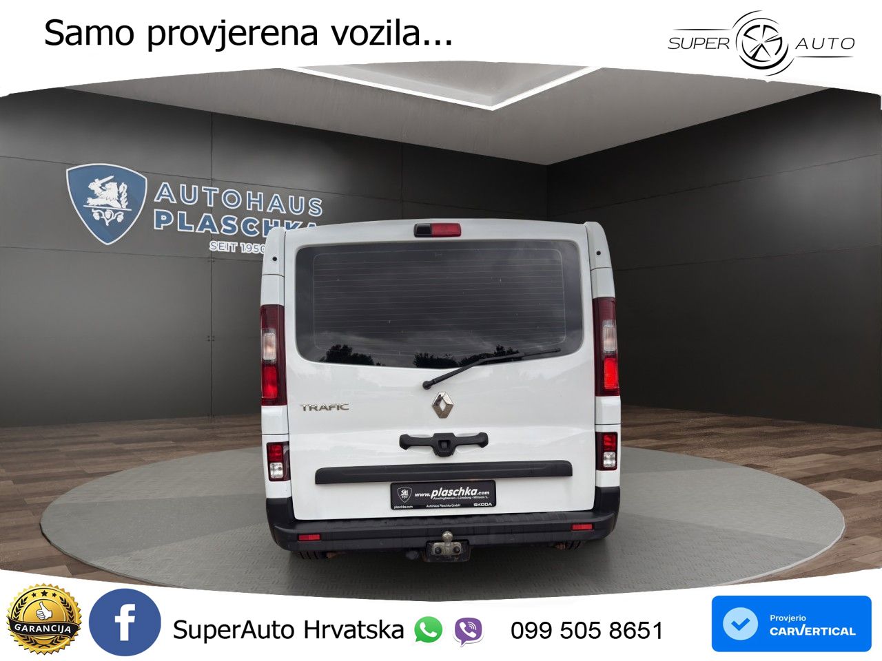Renault Trafic Kasten 2.0 BLUE dCi 130 L1H1 2,8t Komfort 131 KS