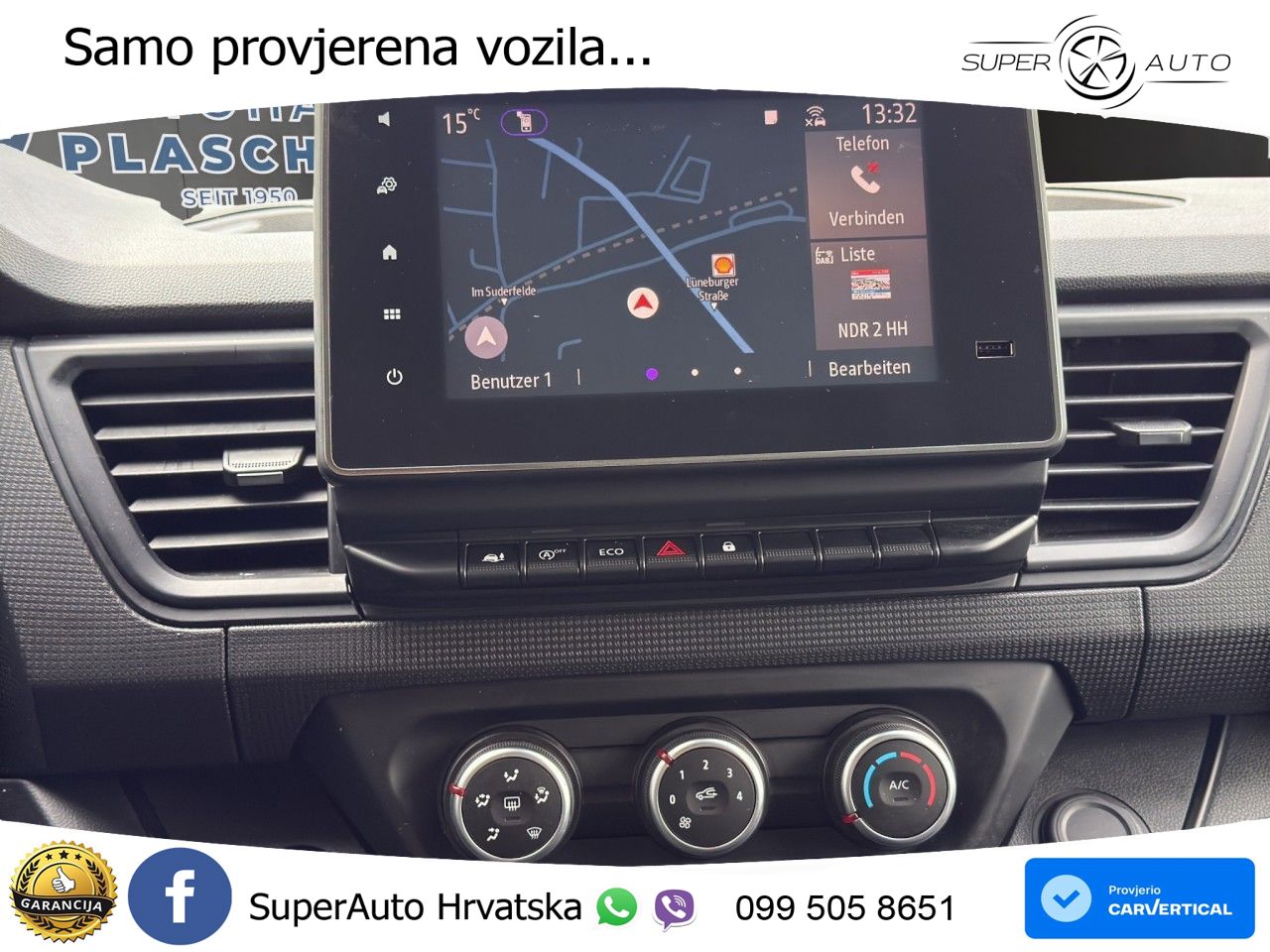 Renault Trafic Kasten 2.0 BLUE dCi 130 L1H1 2,8t Komfort 131 KS