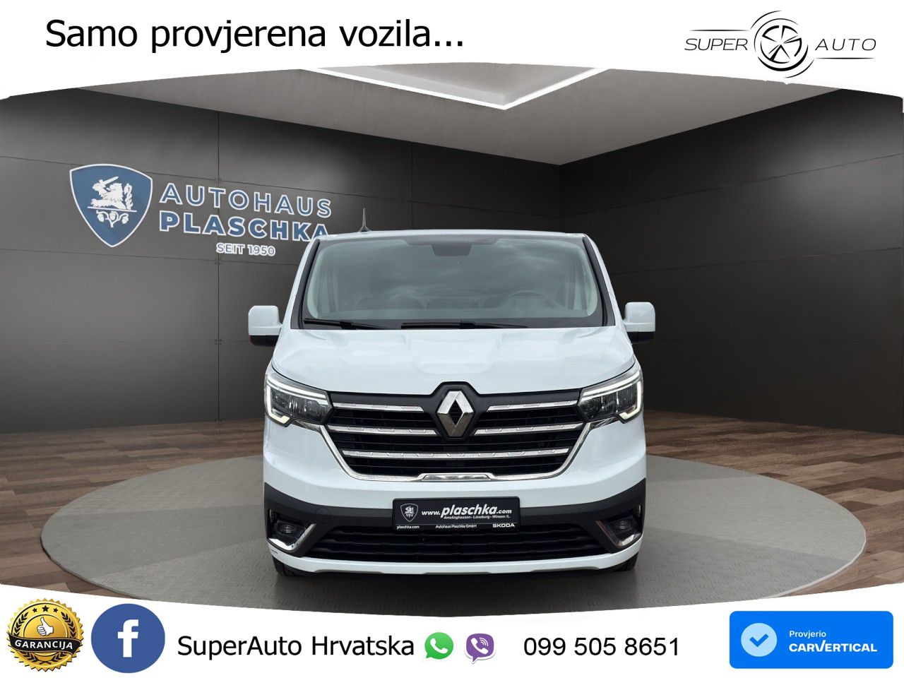 Renault Trafic Kasten 2.0 BLUE dCi 130 L1H1 2,8t Komfort 131 KS