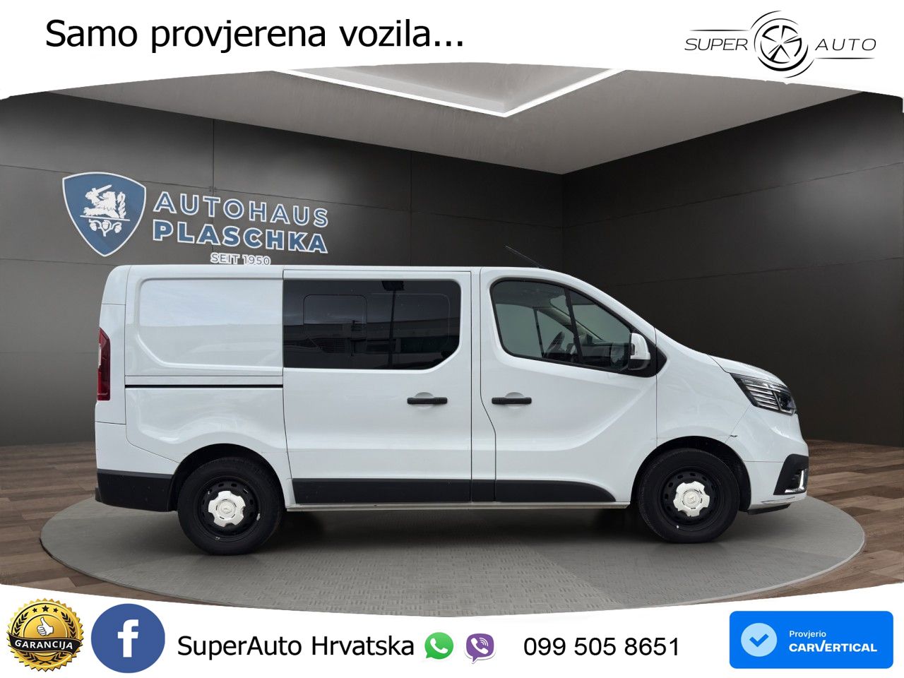 Renault Trafic Kasten 2.0 BLUE dCi 130 L1H1 2,8t Komfort 131 KS