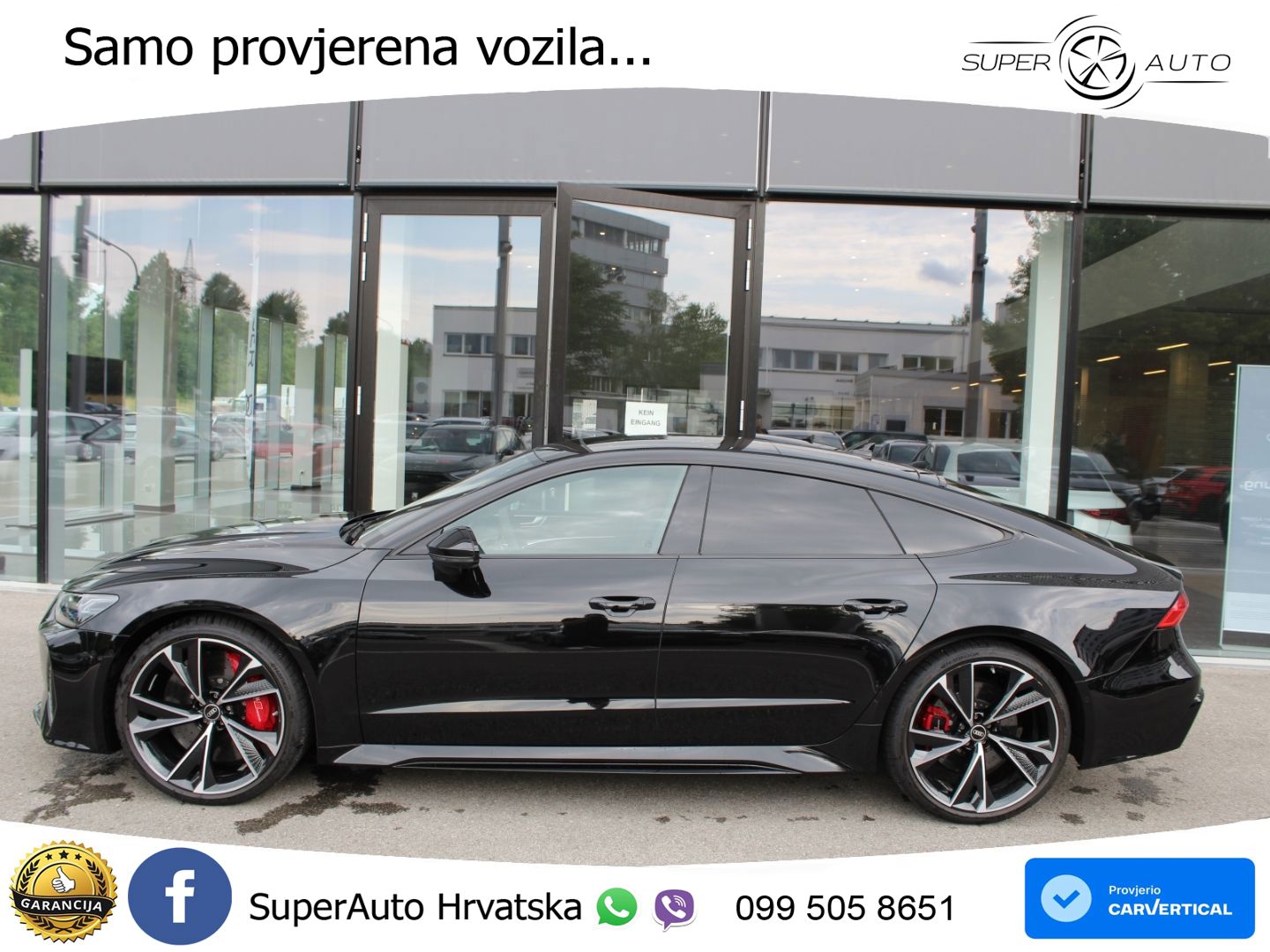 Audi RS7 4.0 TFSI V8 performance (630 KS) quattro tiptronic LED+GR SJED+ACC