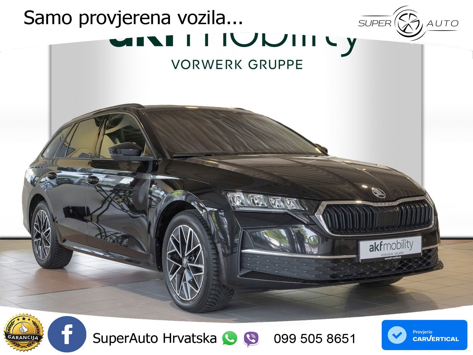 Škoda Octavia Combi 2.0 TDI (150 KS) DSG LED+GR SJED+ACC