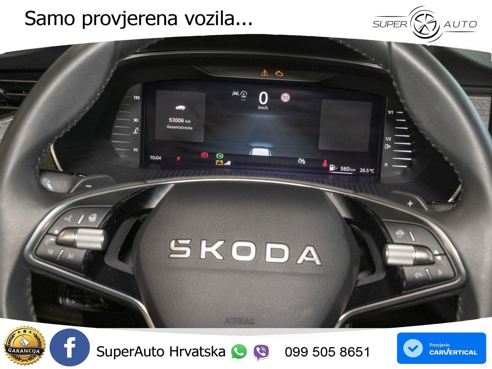 Škoda Octavia Combi 2.0 TDI (150 KS) DSG LED+GR SJED+ACC