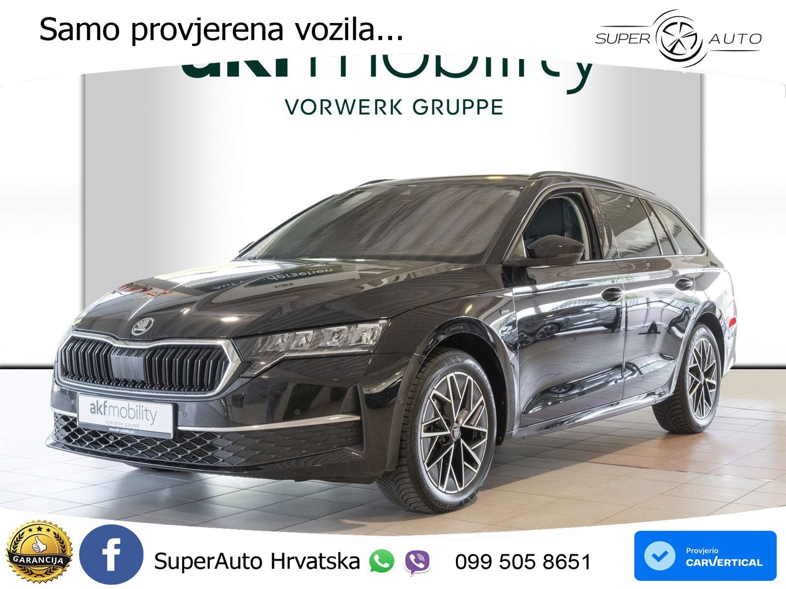 Škoda Octavia Combi 2.0 TDI (150 KS) DSG LED+GR SJED+ACC