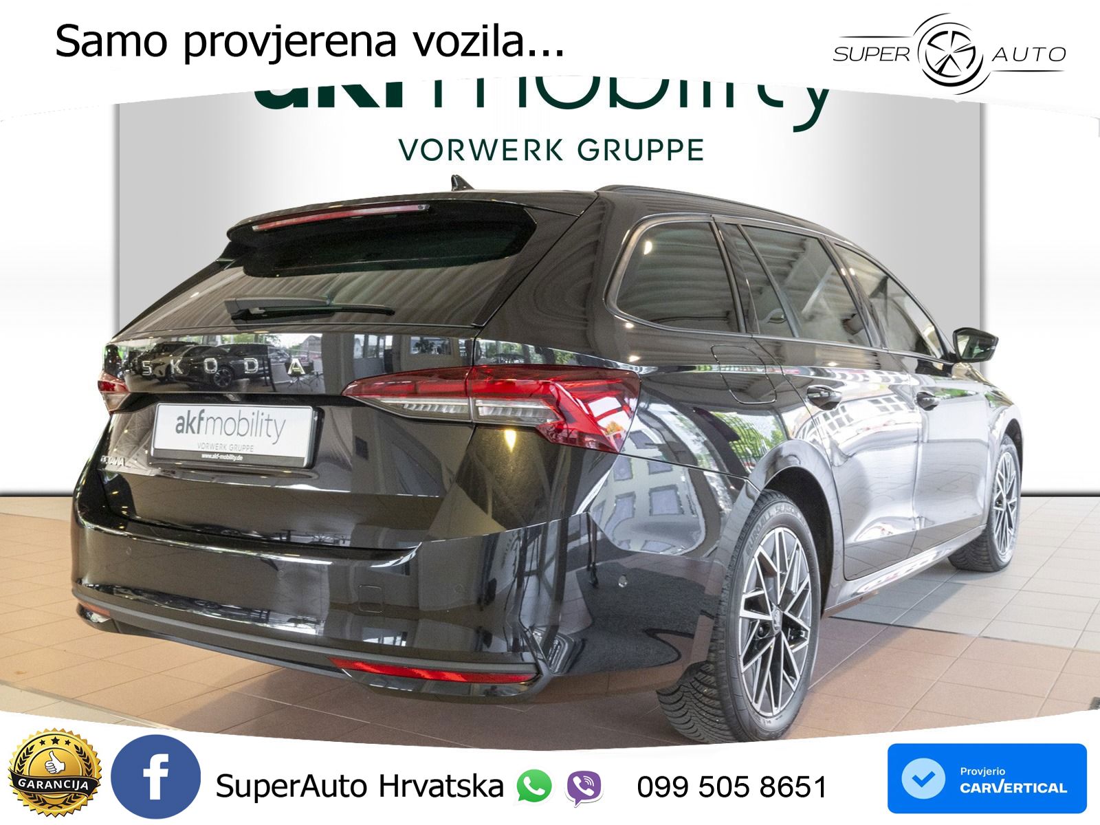 Škoda Octavia Combi 2.0 TDI (150 KS) DSG LED+GR SJED+ACC