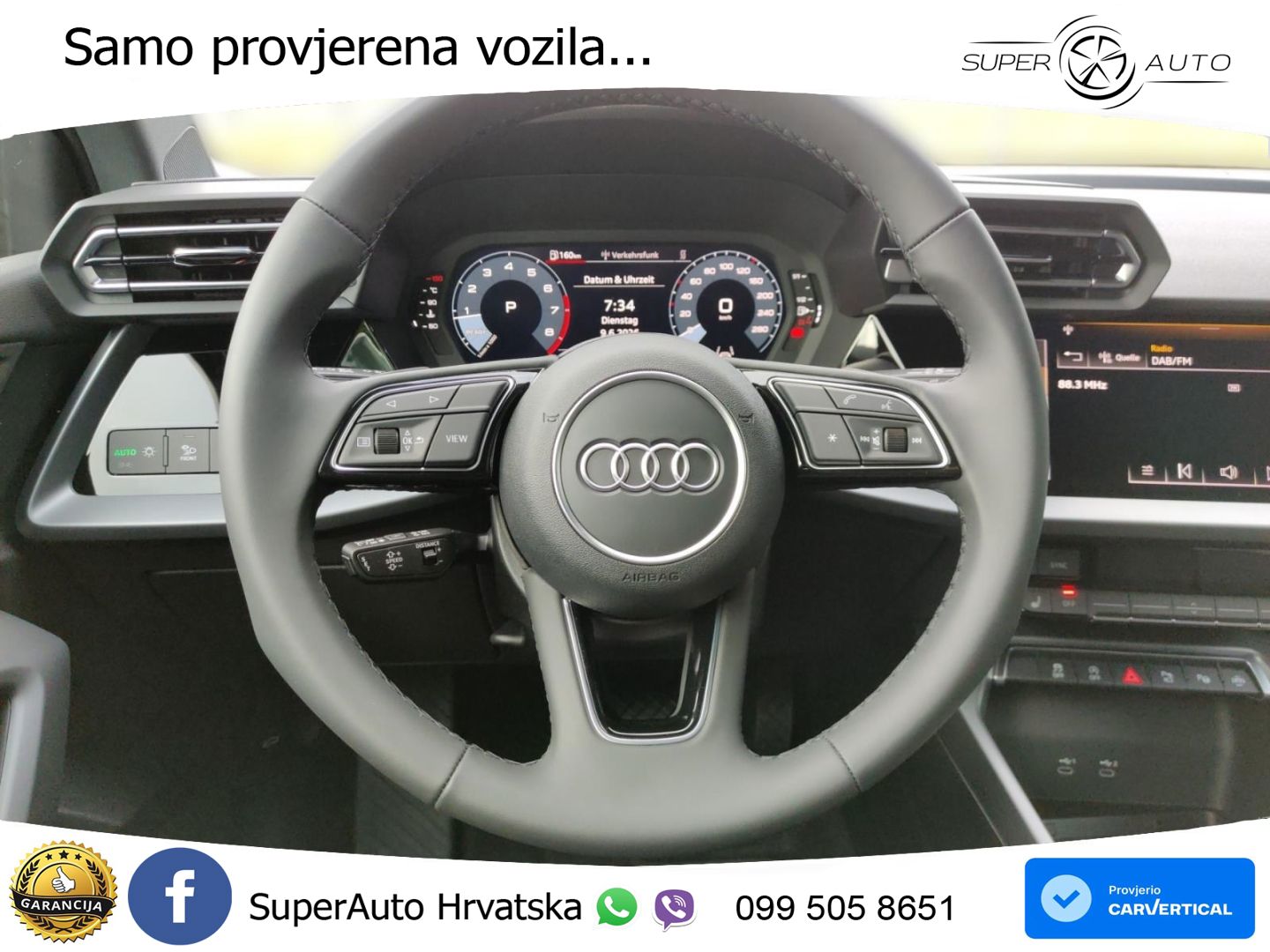 Audi A3 35 TFSI (150 KS) S tronic S line LED+GR SJED+ACC