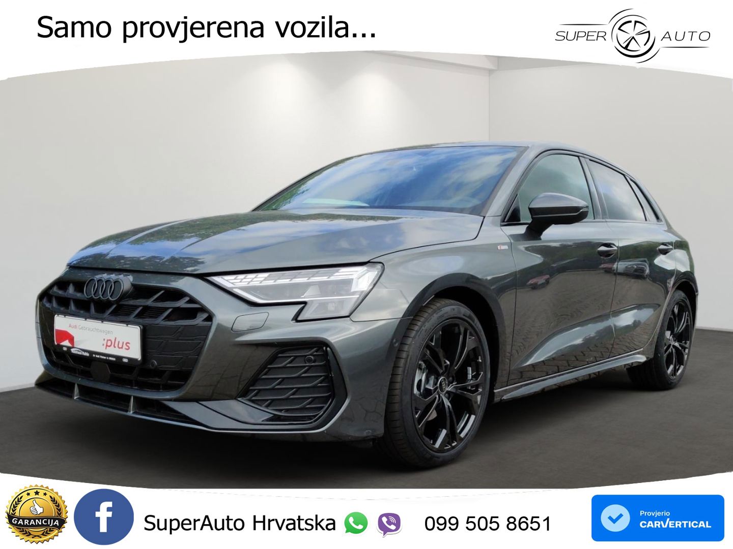 Audi A3 35 TFSI (150 KS) S tronic S line LED+GR SJED+ACC