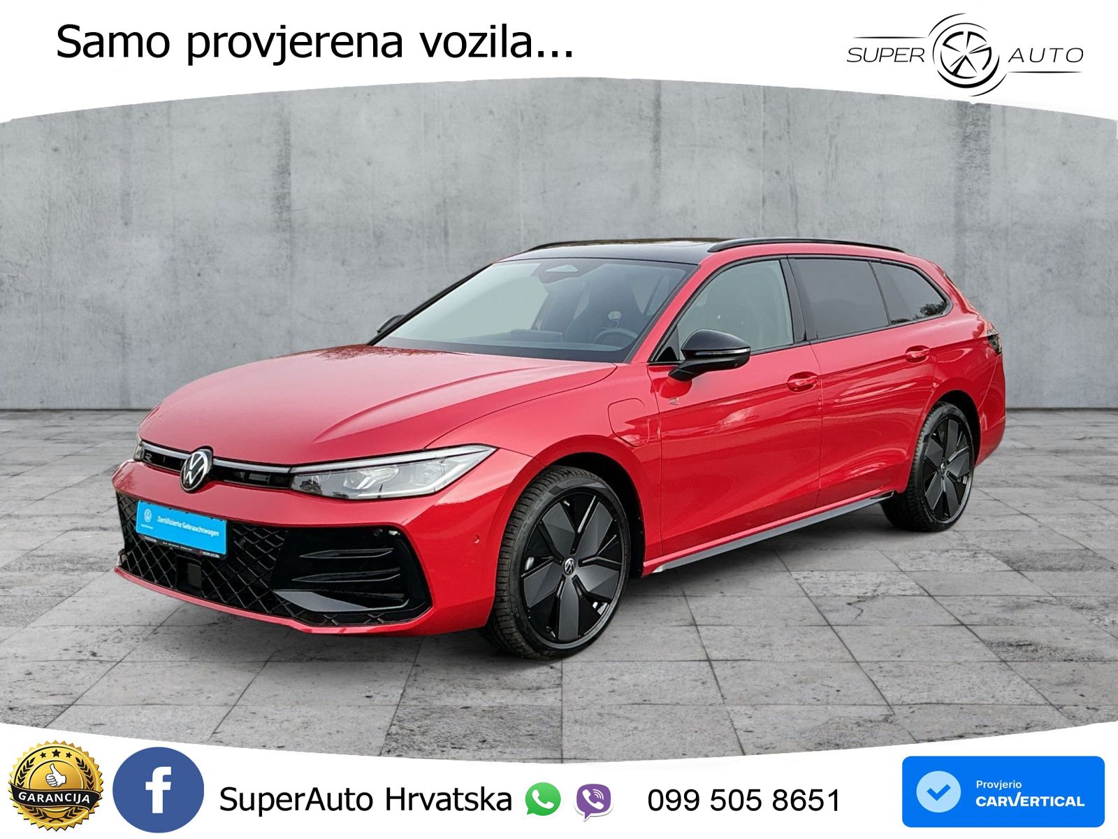 Volkswagen Passat Variant 1.5 TSI (272 KS) eHybrid DSG R-Line MATRIX+GR SJED+KAM