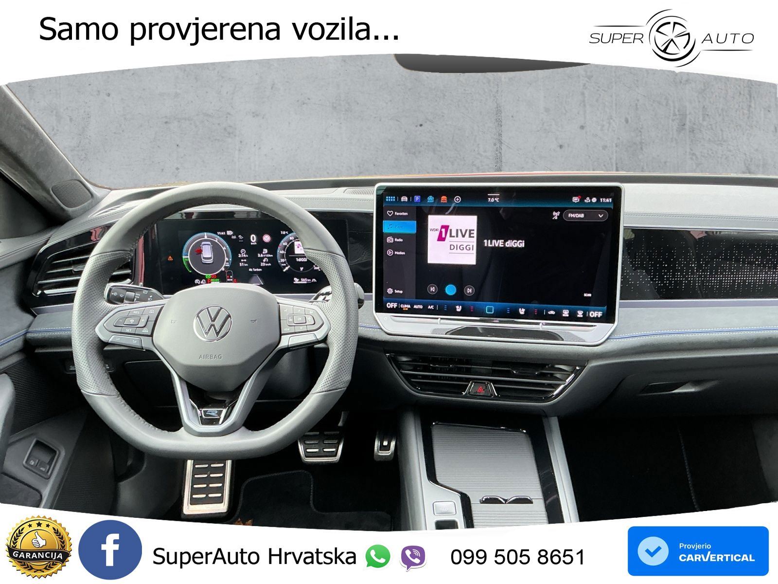 Volkswagen Passat Variant 1.5 TSI (272 KS) eHybrid DSG R-Line MATRIX+GR SJED+KAM