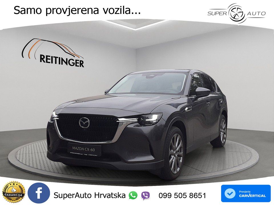 Mazda CX-60 3.3 e-Skyactiv D (254 KS) AWD Automatic MATRIX+GR SJED+KAM