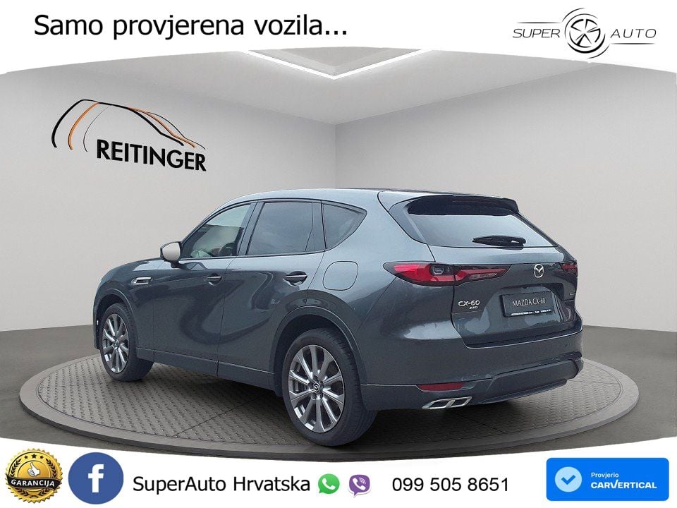 Mazda CX-60 3.3 e-Skyactiv D (254 KS) AWD Automatic MATRIX+GR SJED+KAM