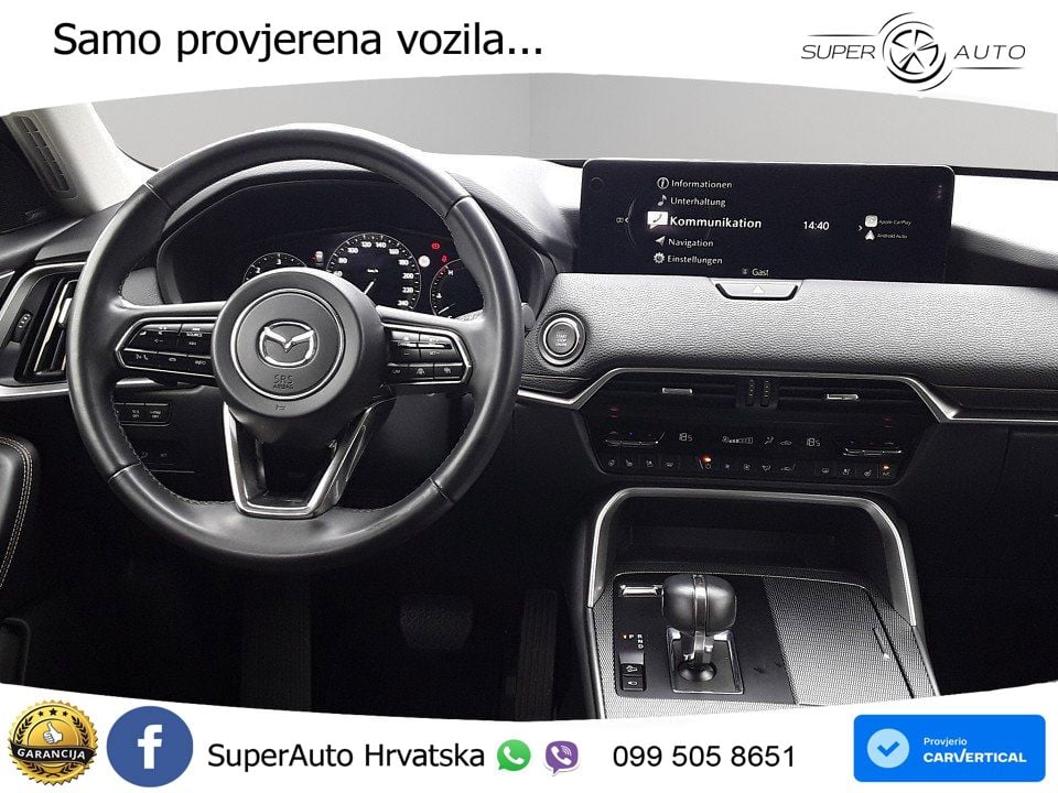 Mazda CX-60 3.3 e-Skyactiv D (254 KS) AWD Automatic MATRIX+GR SJED+KAM