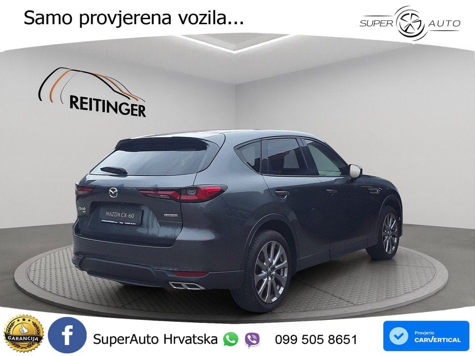Mazda CX-60 3.3 e-Skyactiv D (254 KS) AWD Automatic MATRIX+GR SJED+KAM