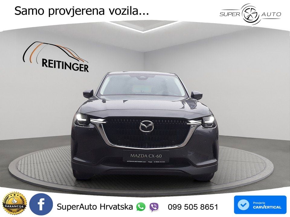 Mazda CX-60 3.3 e-Skyactiv D (254 KS) AWD Automatic MATRIX+GR SJED+KAM