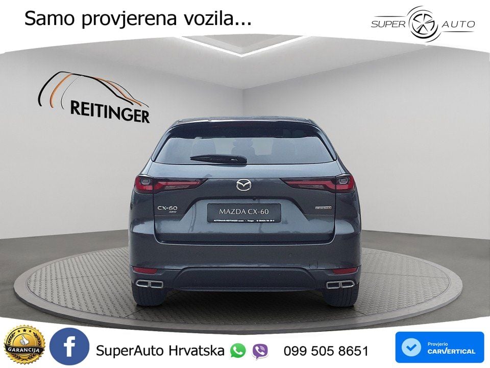 Mazda CX-60 3.3 e-Skyactiv D (254 KS) AWD Automatic MATRIX+GR SJED+KAM