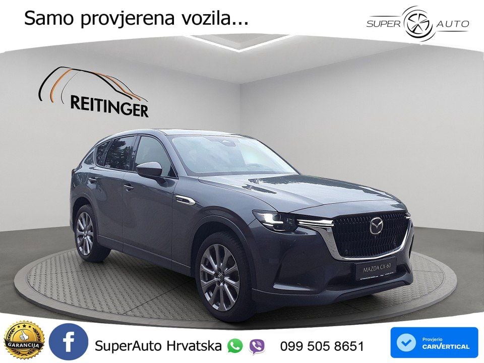 Mazda CX-60 3.3 e-Skyactiv D (254 KS) AWD Automatic MATRIX+GR SJED+KAM
