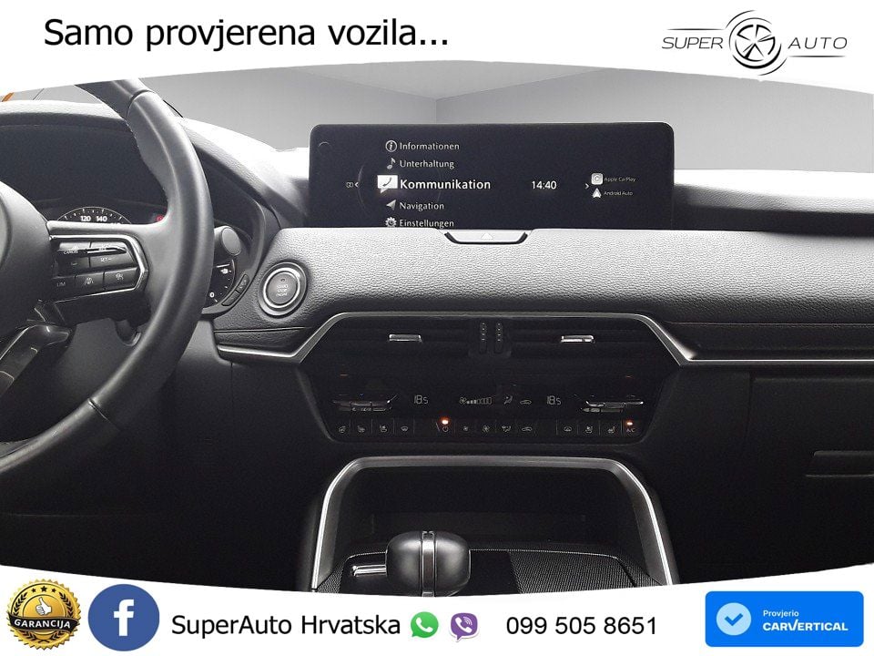 Mazda CX-60 3.3 e-Skyactiv D (254 KS) AWD Automatic MATRIX+GR SJED+KAM