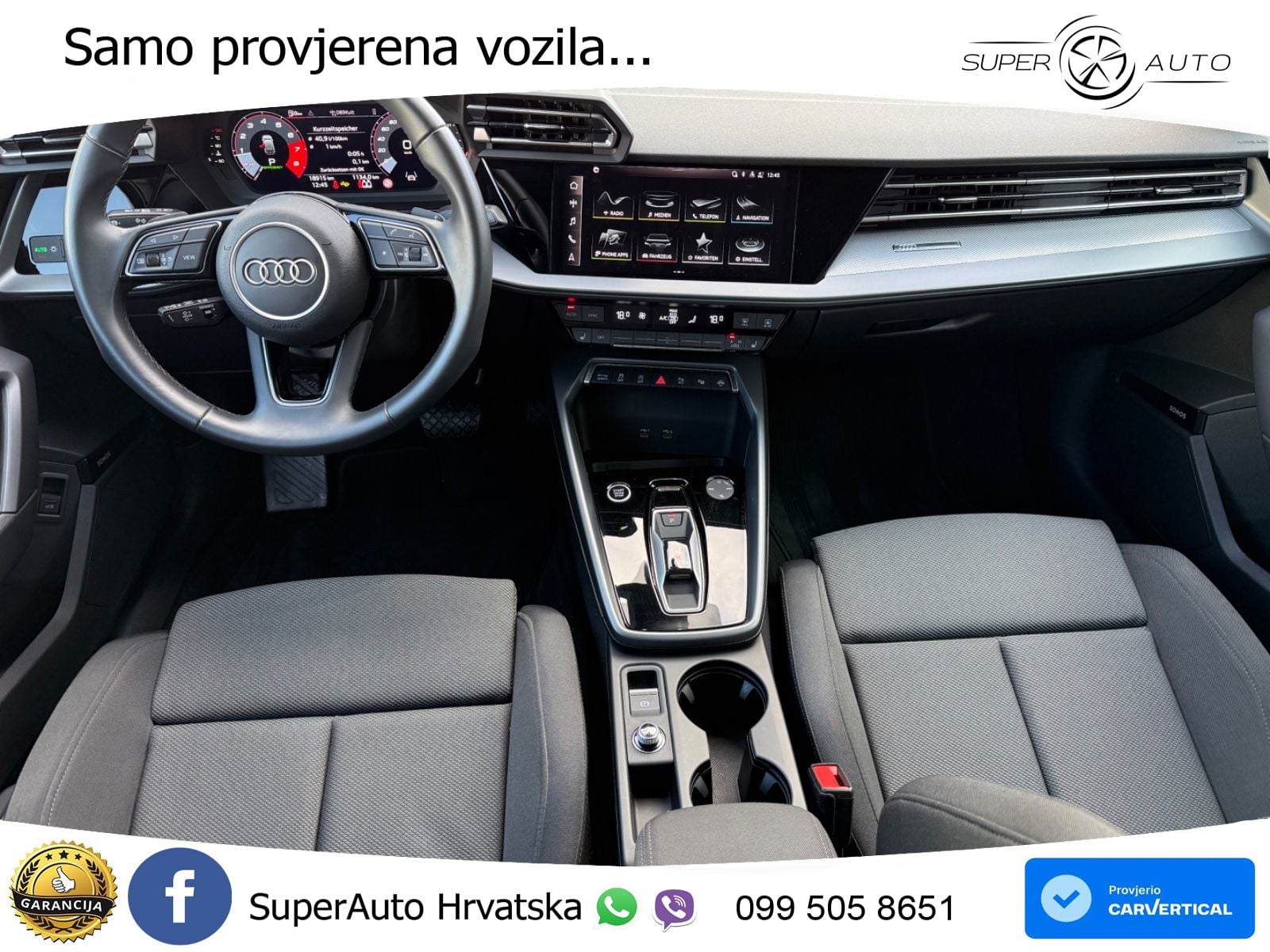 Audi A3 35 TFSI (150 KS) S tronic LED+GR SJED+ACC