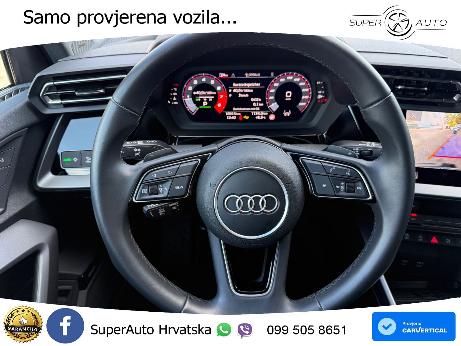 Audi A3 35 TFSI (150 KS) S tronic LED+GR SJED+ACC