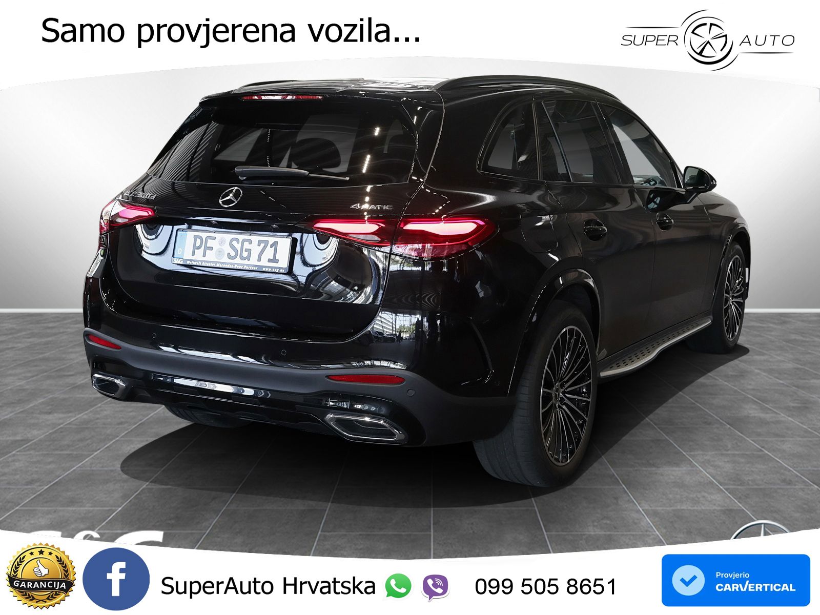 Mercedes GLC 300d (269 KS) 4MATIC 9G-TRONIC AMG LED+GR SJED+ACC