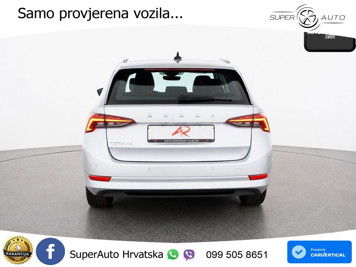 Škoda Octavia Combi 2.0 TDI (150 KS) DSG LED+GR SJED+ACC