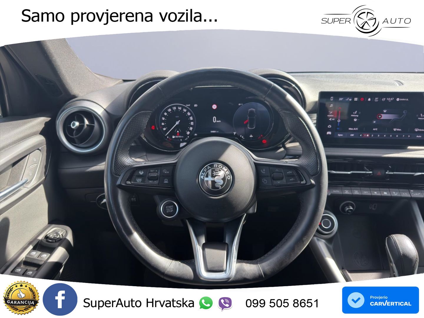 Alfa Romeo Tonale 1.6 VGT-D (130 KS) TCT LED+GR SJED+ACC