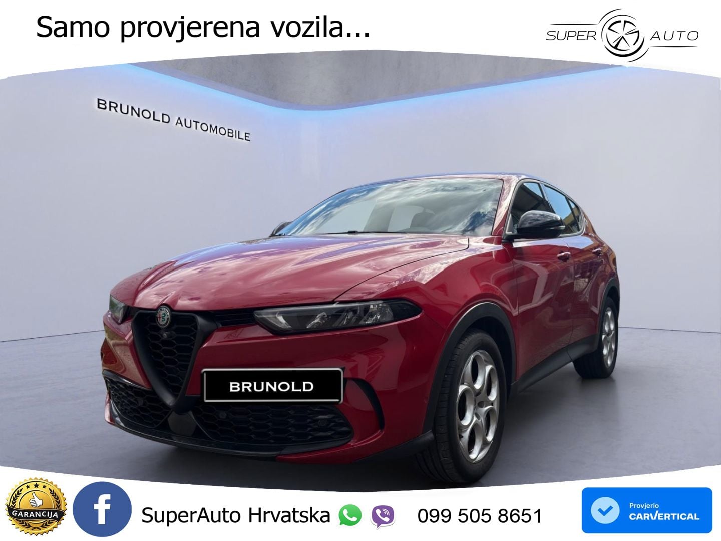 Alfa Romeo Tonale 1.6 VGT-D (130 KS) TCT LED+GR SJED+ACC
