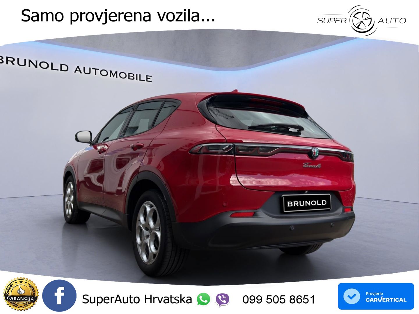 Alfa Romeo Tonale 1.6 VGT-D (130 KS) TCT LED+GR SJED+ACC