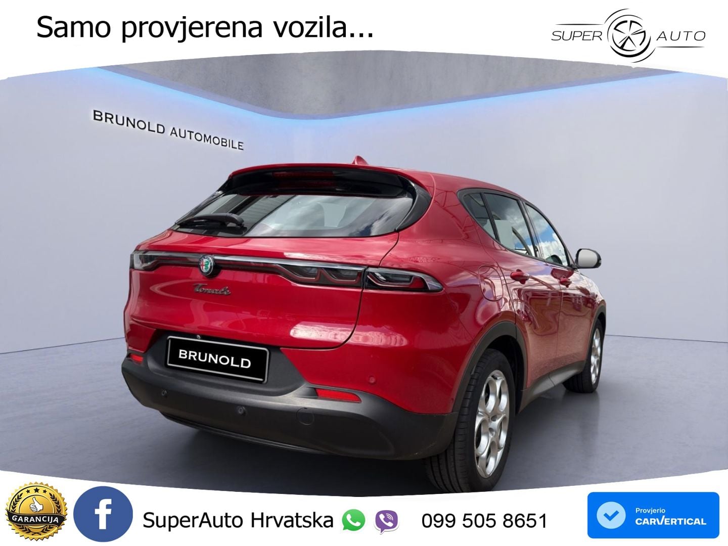 Alfa Romeo Tonale 1.6 VGT-D (130 KS) TCT LED+GR SJED+ACC