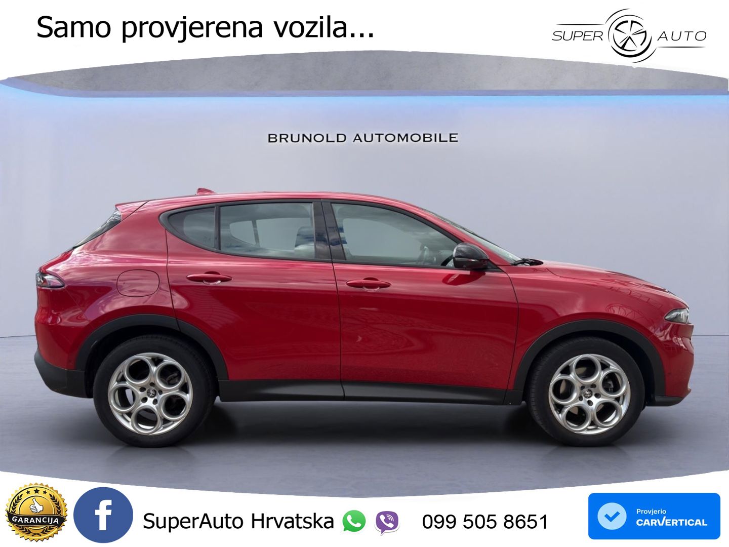 Alfa Romeo Tonale 1.6 VGT-D (130 KS) TCT LED+GR SJED+ACC