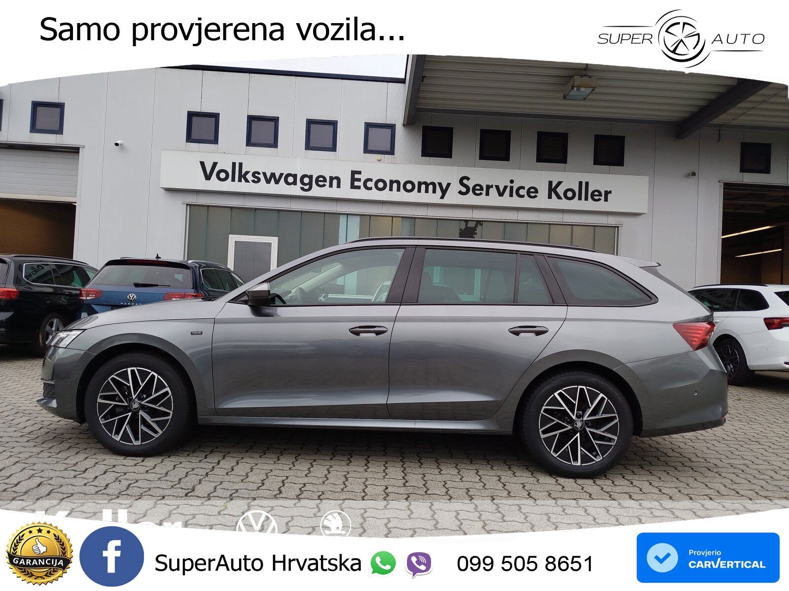Škoda Octavia Combi 2.0 TDI (150 KS) DSG LED+GR SJED+ACC