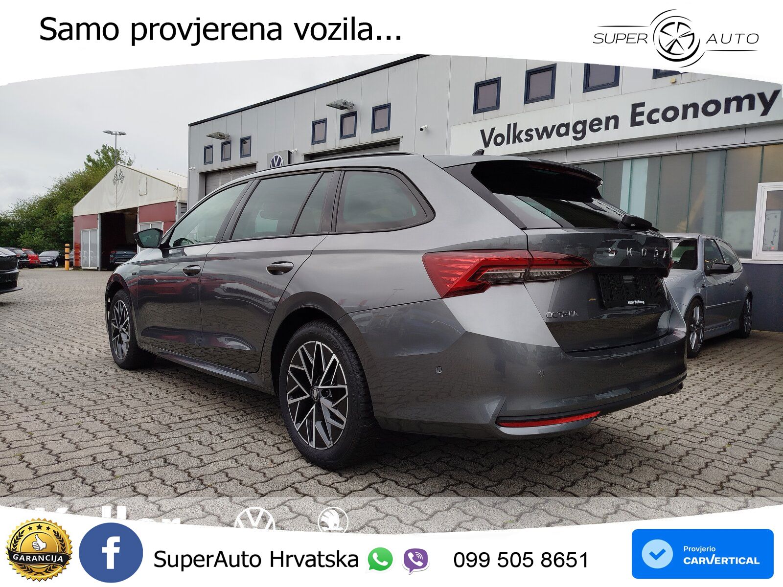 Škoda Octavia Combi 2.0 TDI (150 KS) DSG LED+GR SJED+ACC