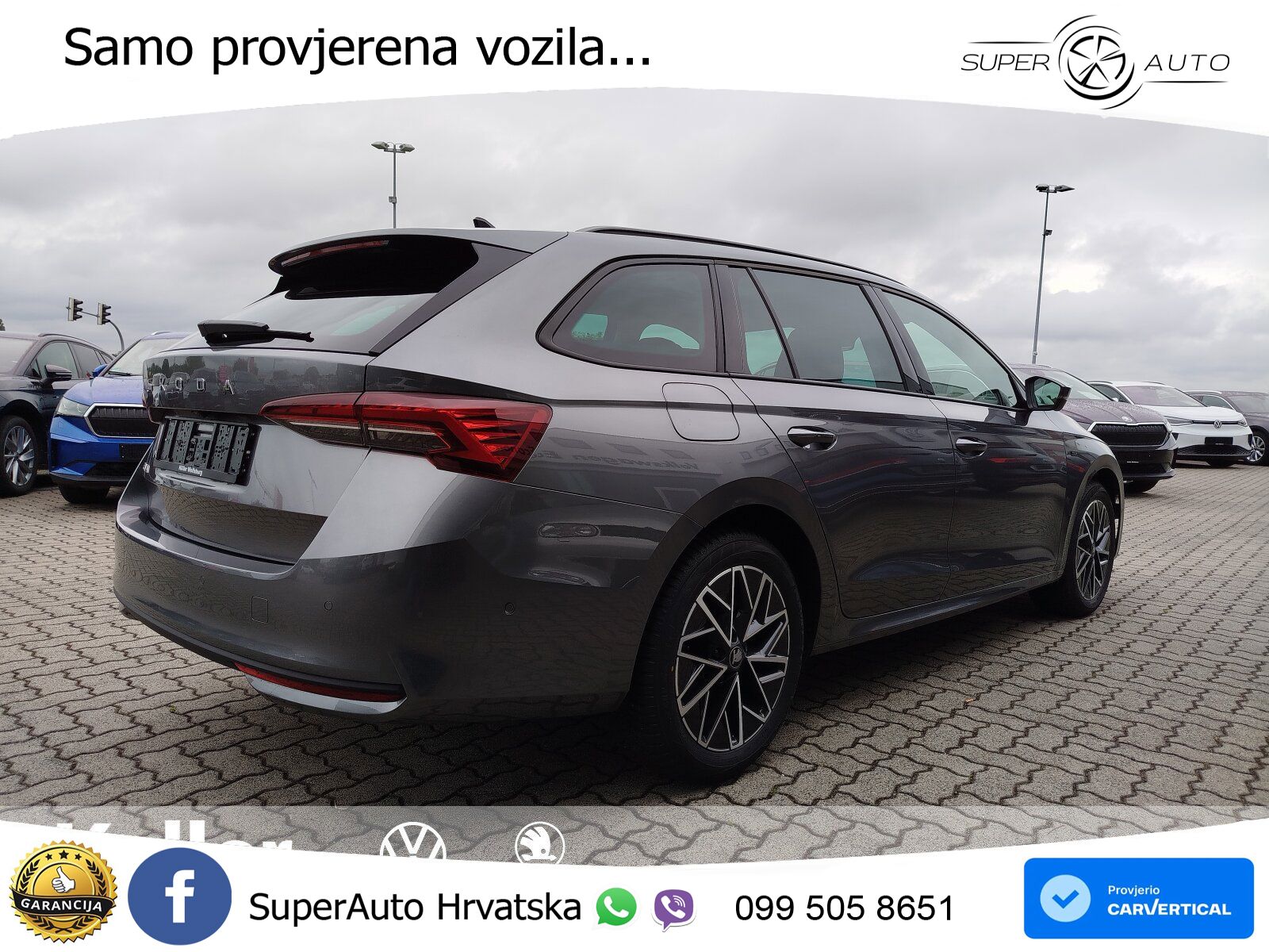Škoda Octavia Combi 2.0 TDI (150 KS) DSG LED+GR SJED+ACC