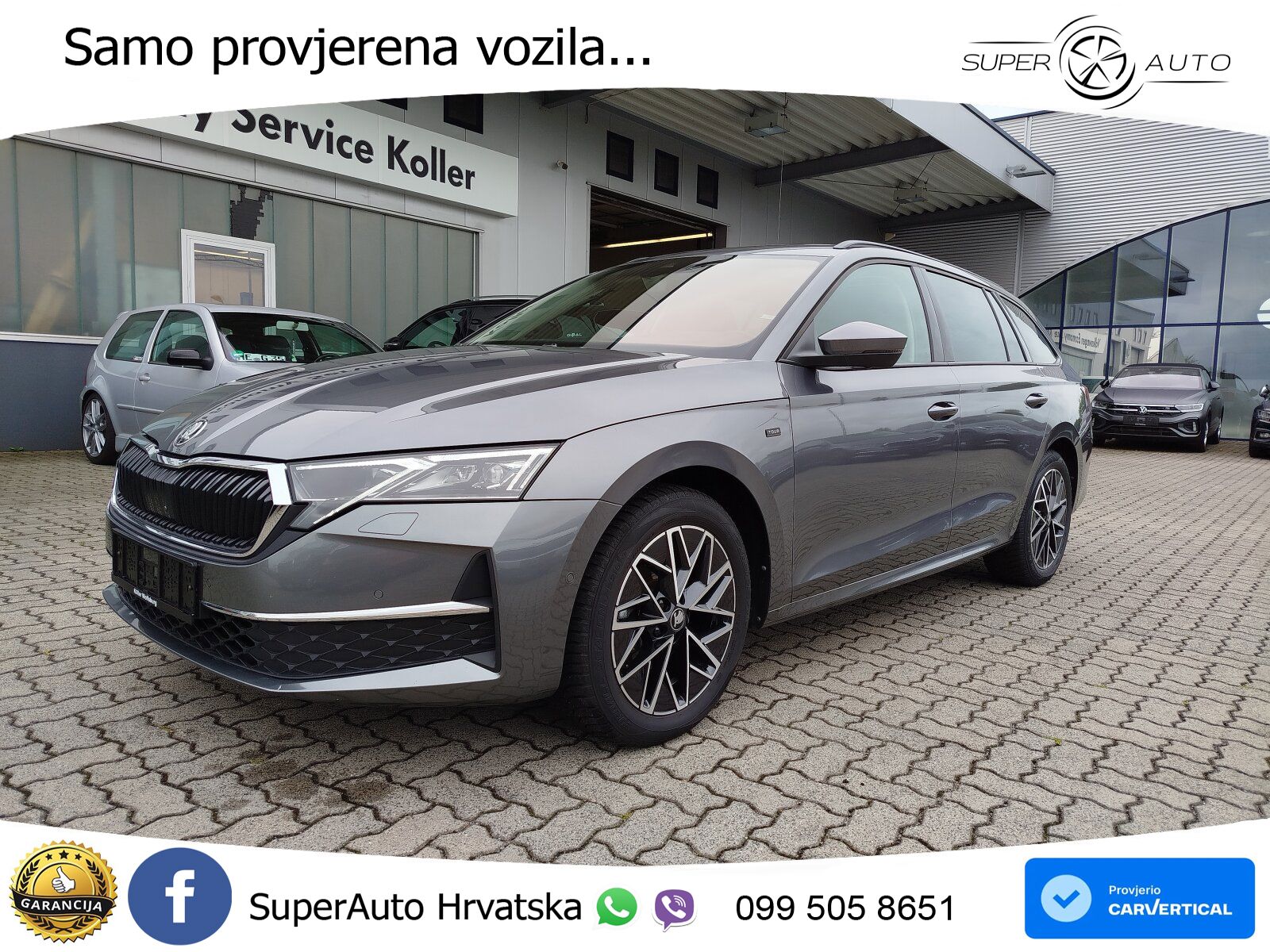Škoda Octavia Combi 2.0 TDI (150 KS) DSG LED+GR SJED+ACC