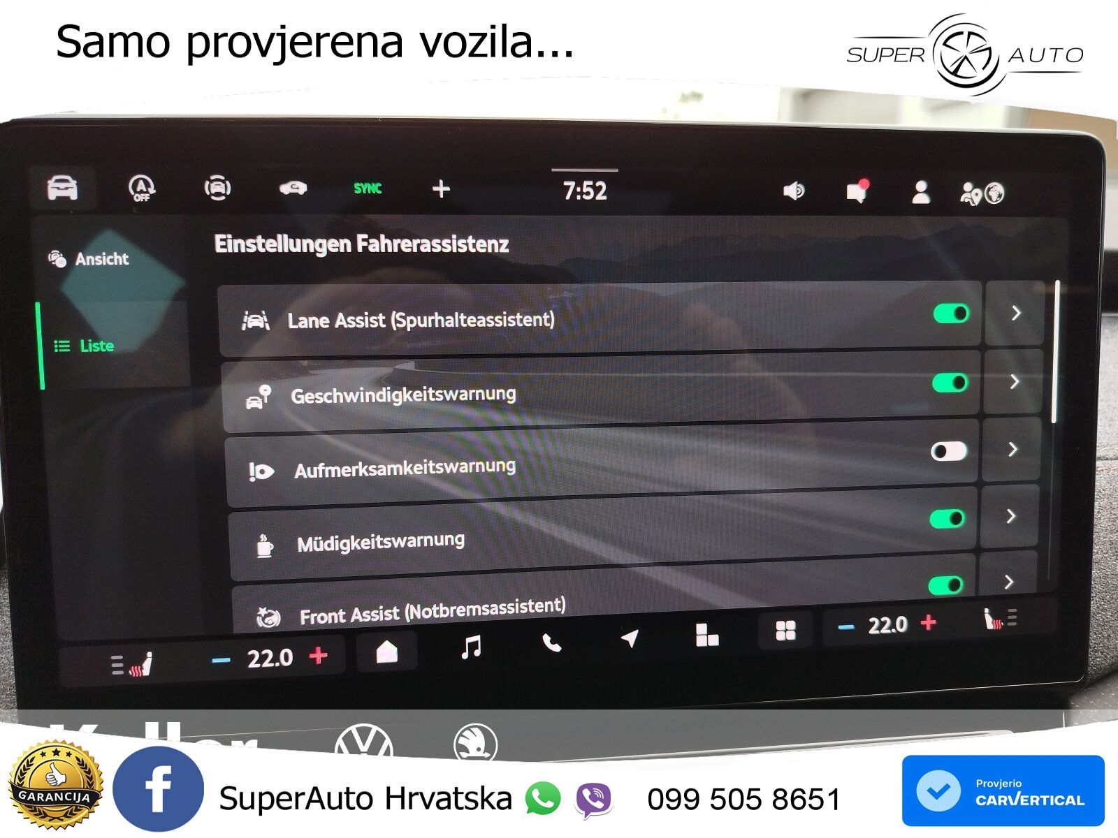 Škoda Octavia Combi 2.0 TDI (150 KS) DSG LED+GR SJED+ACC
