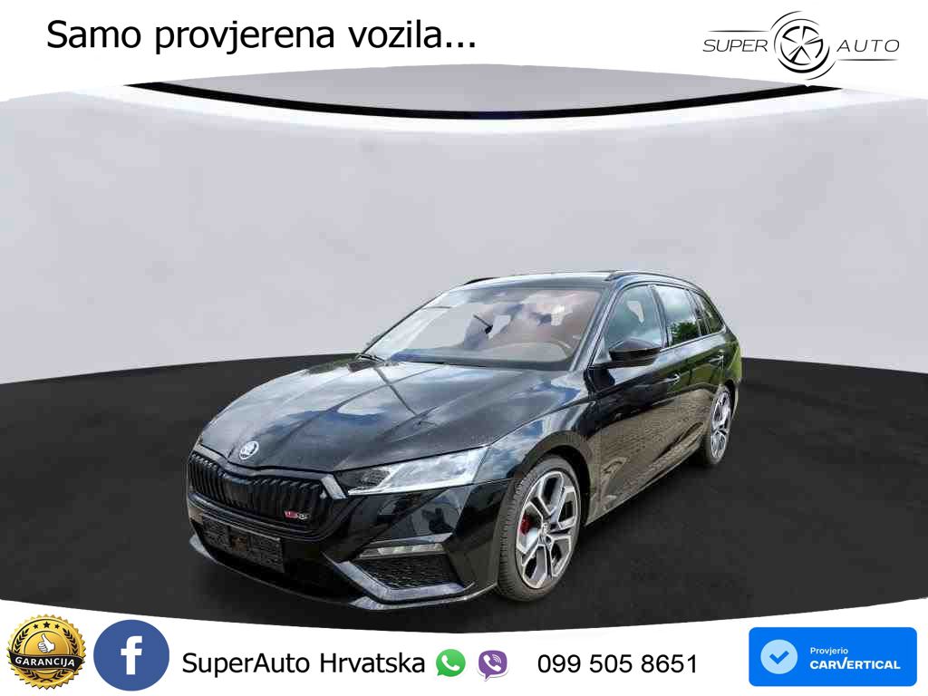 Škoda Octavia Combi RS 2.0 TDI (200 KS) DSG LED+GR SJED+ACC