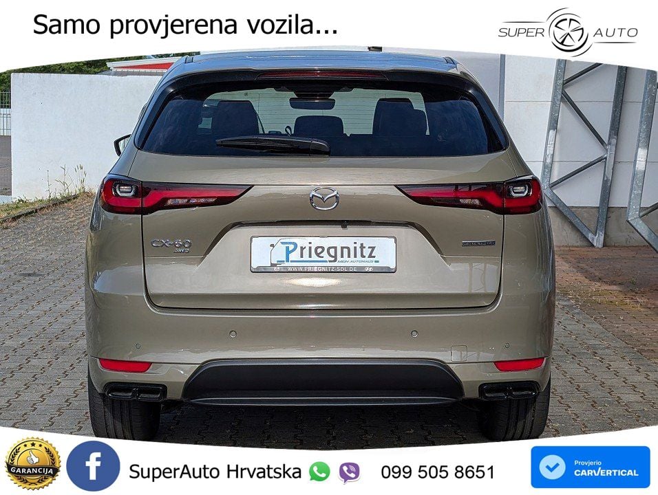Mazda CX-60 2.5 e-Skyactiv (328 KS) AWD Automatic MATRIX+GR SJED+KAM