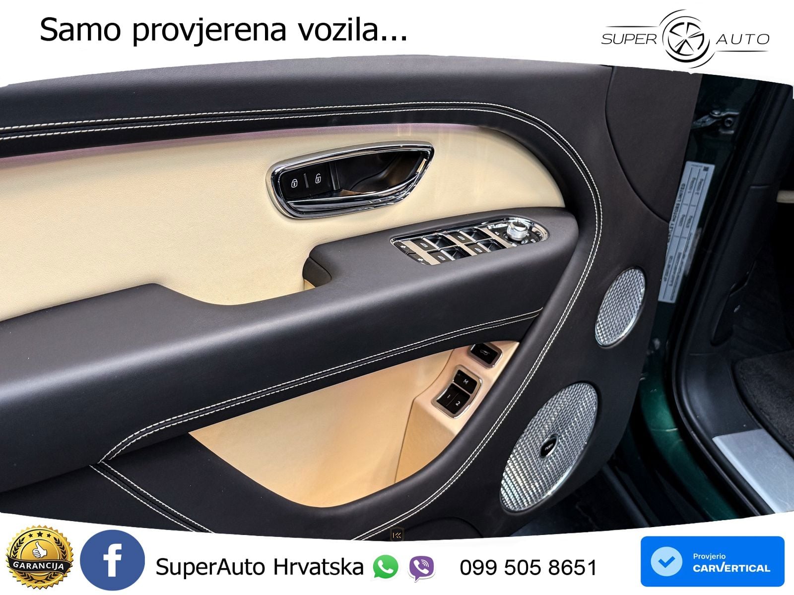 Bentley Bentayga 4.0 V8 (550 KS) AWD Automatic ZRAČNI+ACC+GR SJED+KAM+PANO