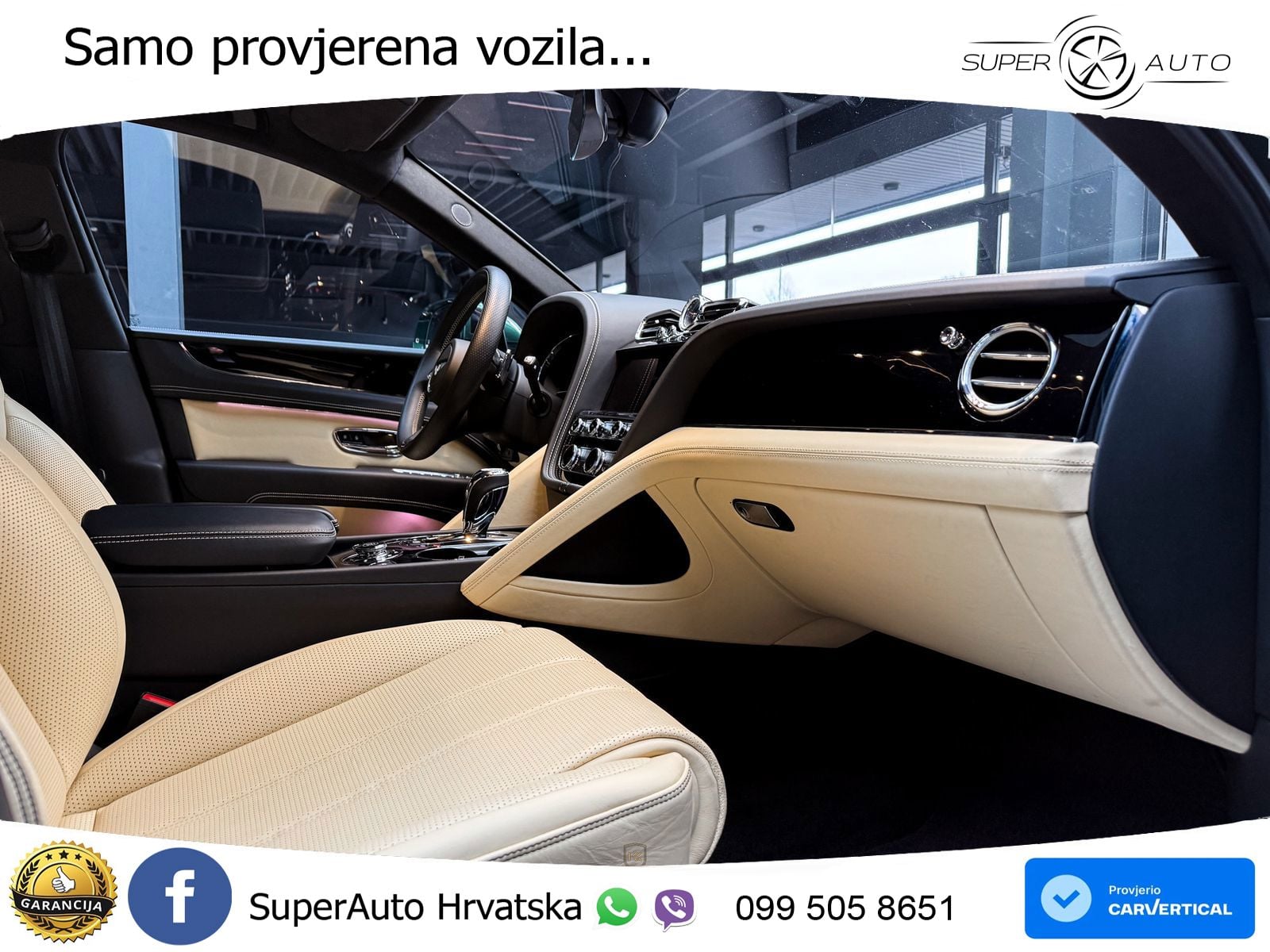 Bentley Bentayga 4.0 V8 (550 KS) AWD Automatic ZRAČNI+ACC+GR SJED+KAM+PANO