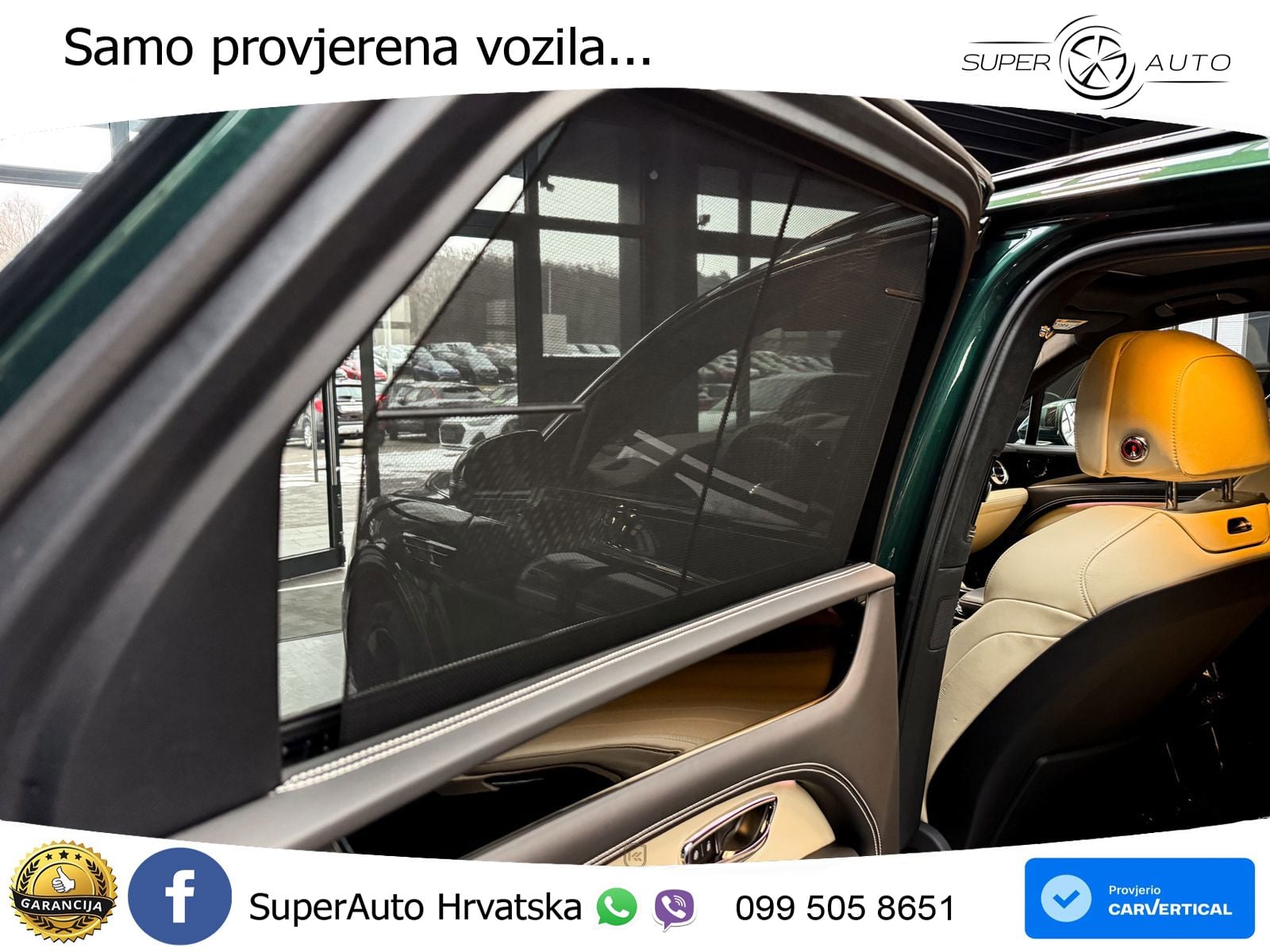 Bentley Bentayga 4.0 V8 (550 KS) AWD Automatic ZRAČNI+ACC+GR SJED+KAM+PANO