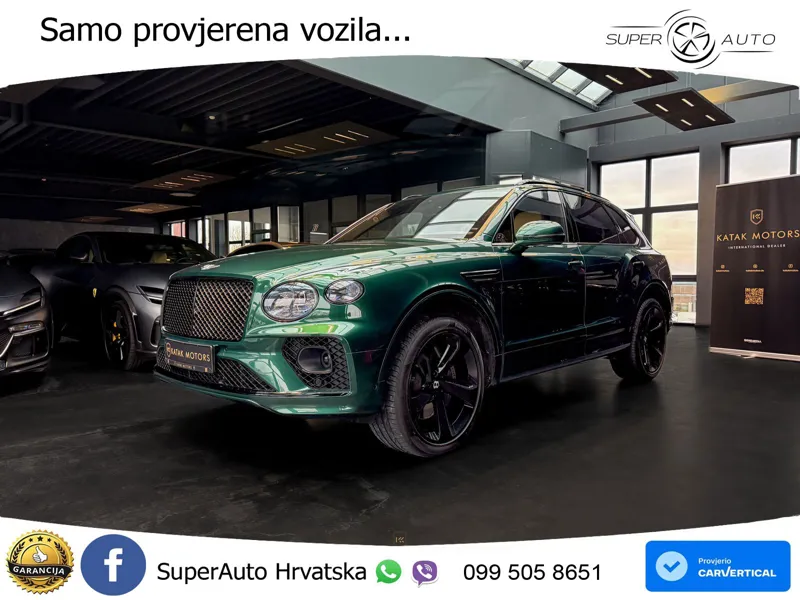 Bentley Bentayga 4.0 V8 (550 KS) AWD Automatic ZRAČNI+ACC+GR SJED+KAM+PANO
