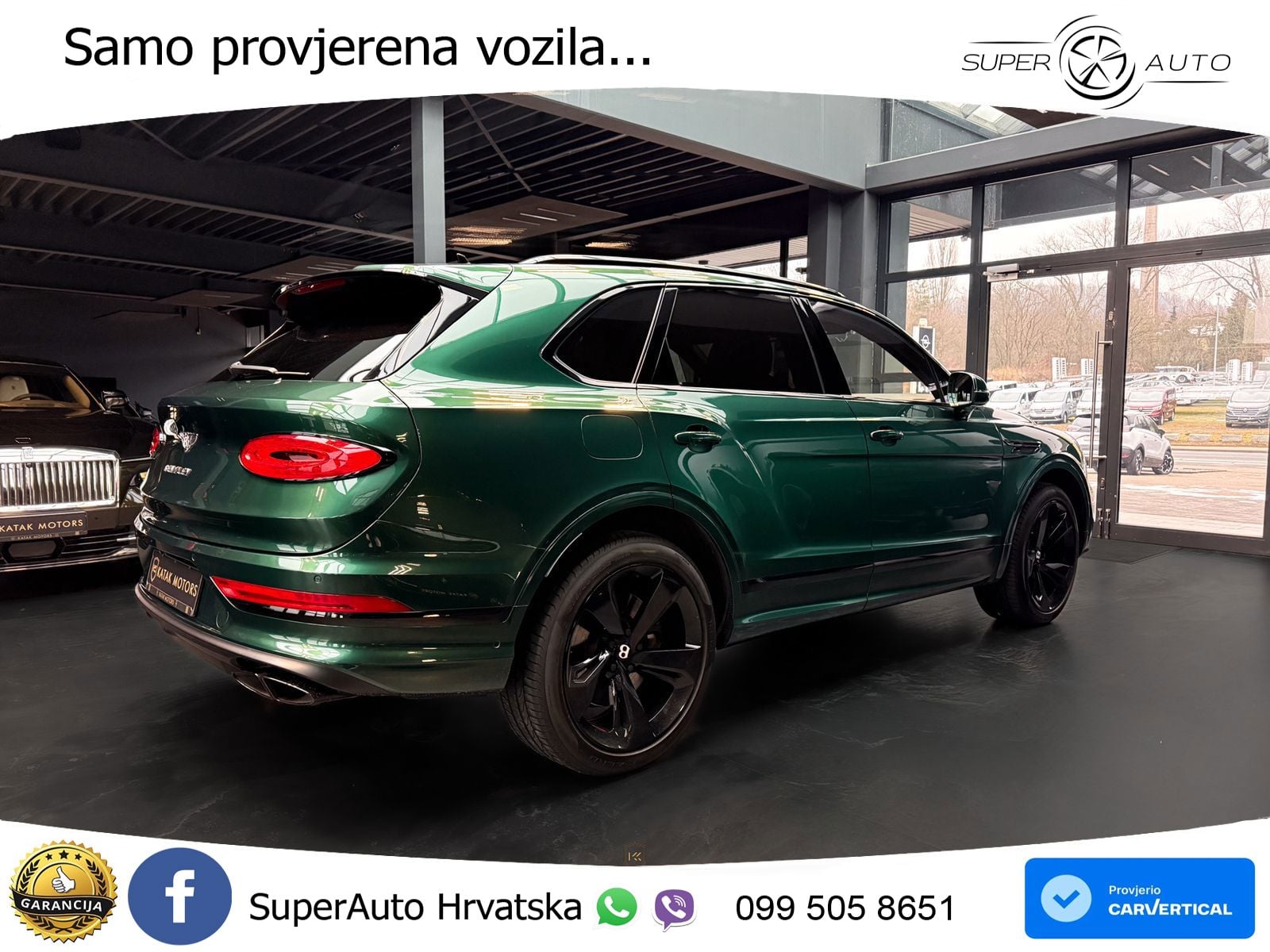 Bentley Bentayga 4.0 V8 (550 KS) AWD Automatic ZRAČNI+ACC+GR SJED+KAM+PANO