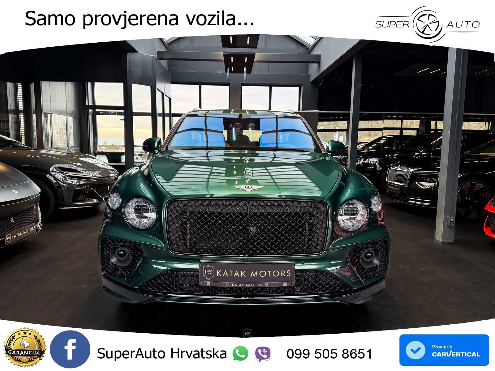 Bentley Bentayga 4.0 V8 (550 KS) AWD Automatic ZRAČNI+ACC+GR SJED+KAM+PANO