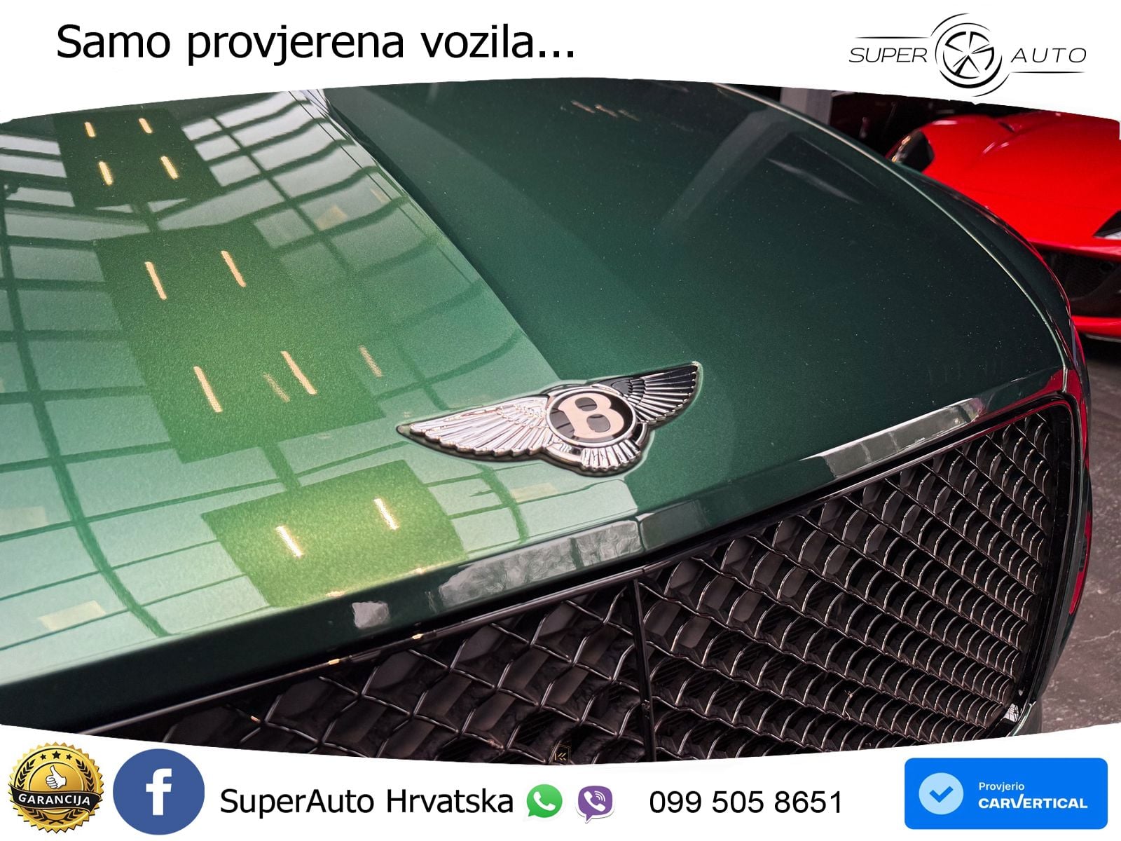 Bentley Bentayga 4.0 V8 (550 KS) AWD Automatic ZRAČNI+ACC+GR SJED+KAM+PANO