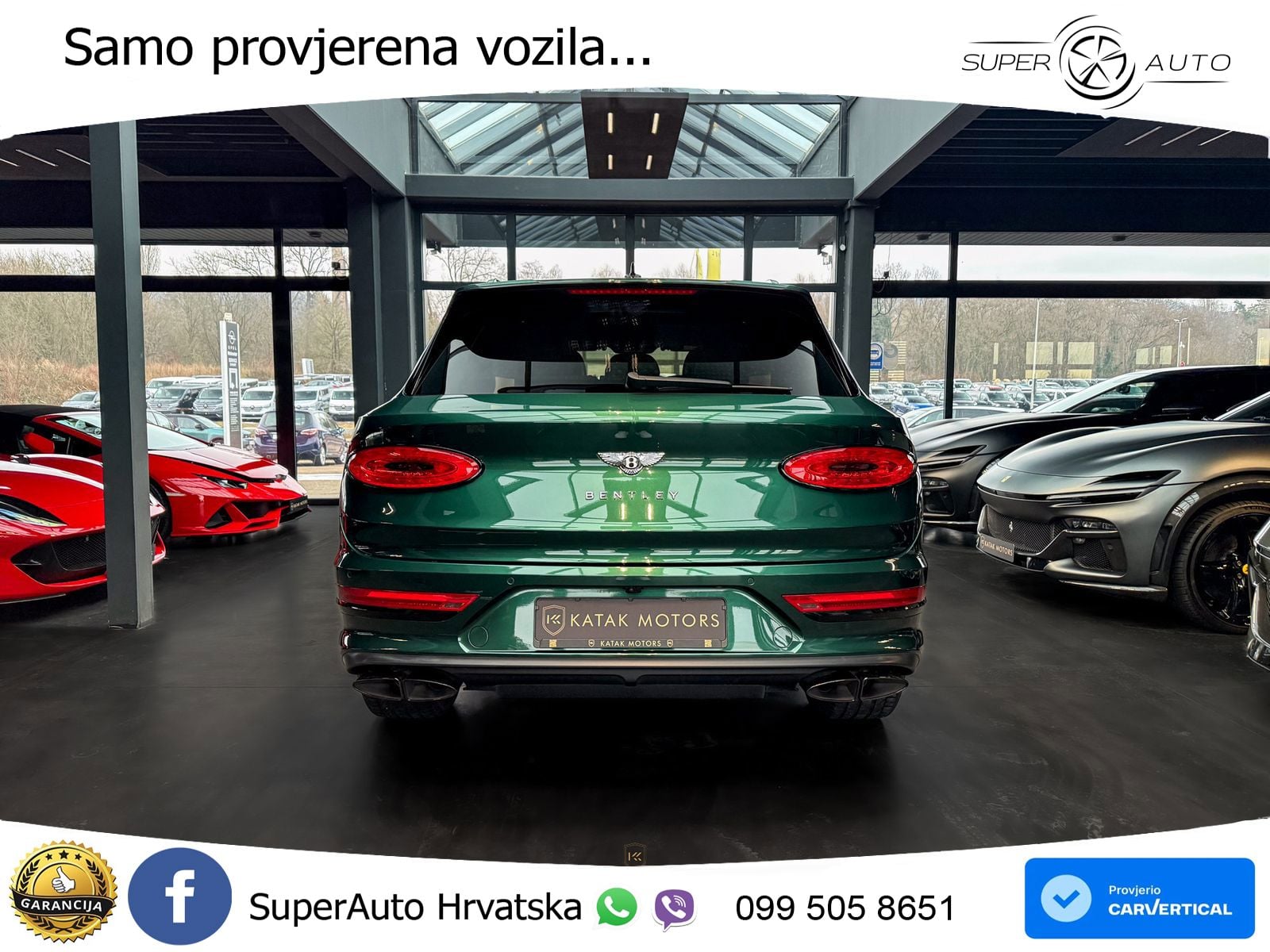 Bentley Bentayga 4.0 V8 (550 KS) AWD Automatic ZRAČNI+ACC+GR SJED+KAM+PANO