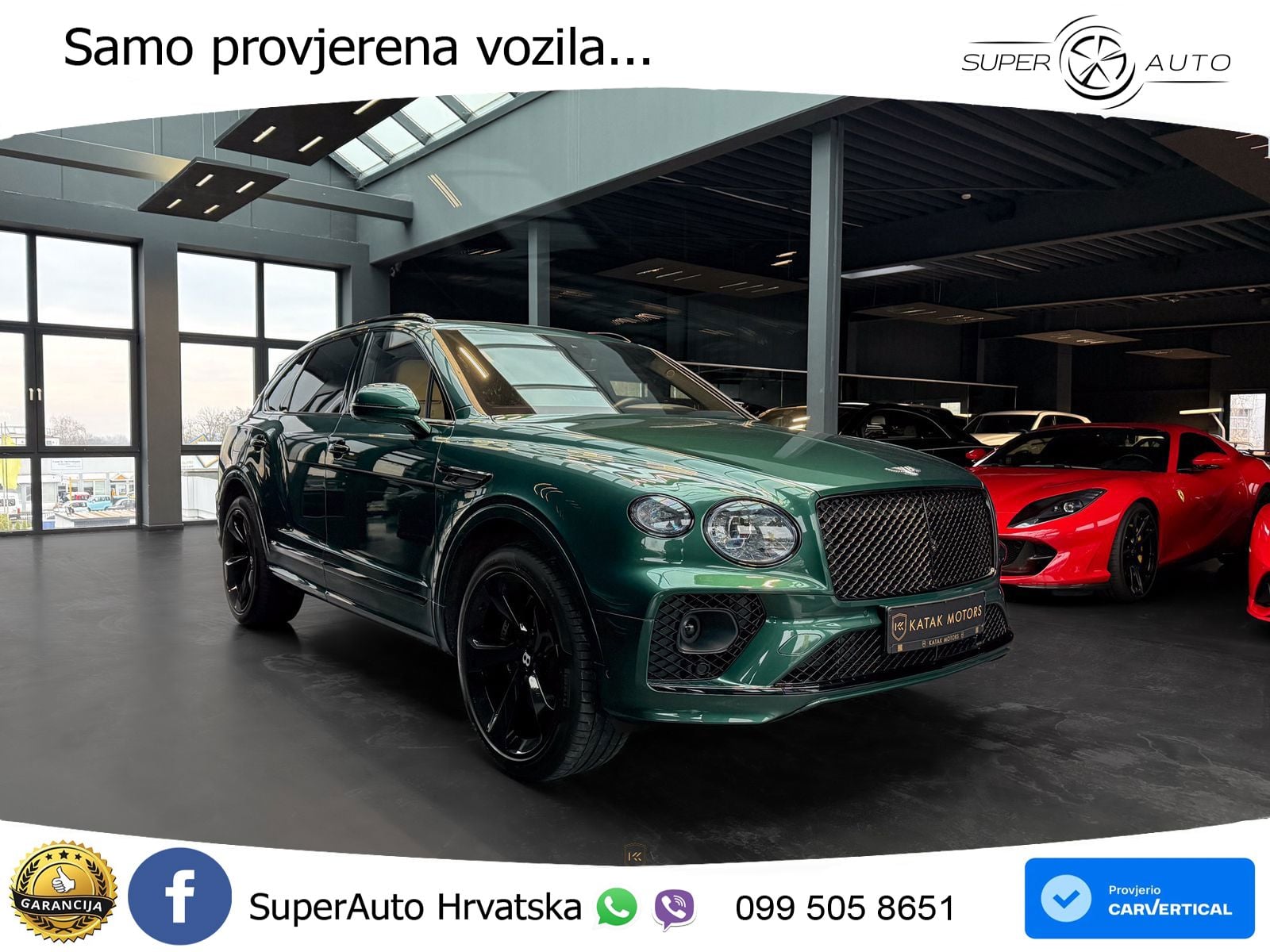 Bentley Bentayga 4.0 V8 (550 KS) AWD Automatic ZRAČNI+ACC+GR SJED+KAM+PANO